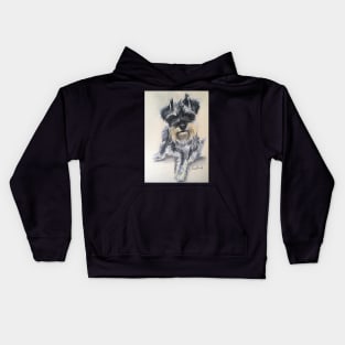 Miniature Schnauzer Kids Hoodie